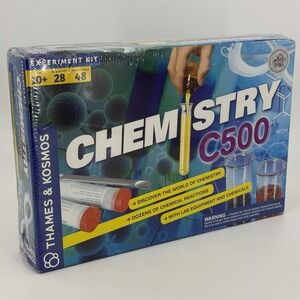 Thames & Kosmos CHEMISTRY C500 Experiment Kit/ Science Kit Ages 10+ New, Sealed.